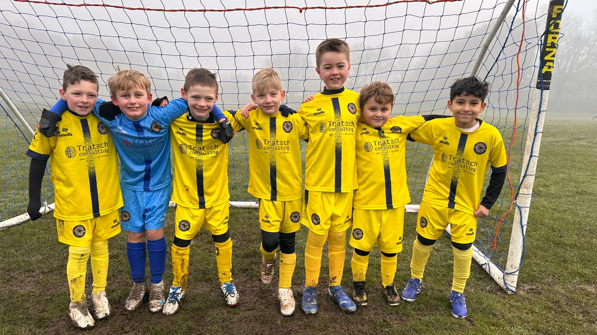 Muddy boots and a foggy morning in the goalmouth